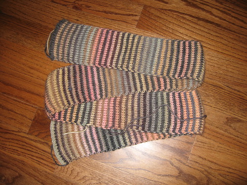millecolori striped scarf #1 folded