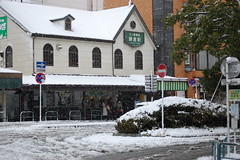 Kamakura Station with Snow