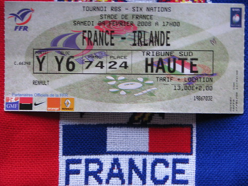 Billet France - Irlande