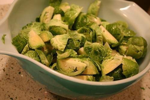 Brussel sprouts before