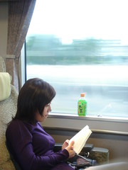 2nd most popular pass time on Japanese trains... by Not Quite a Photographr