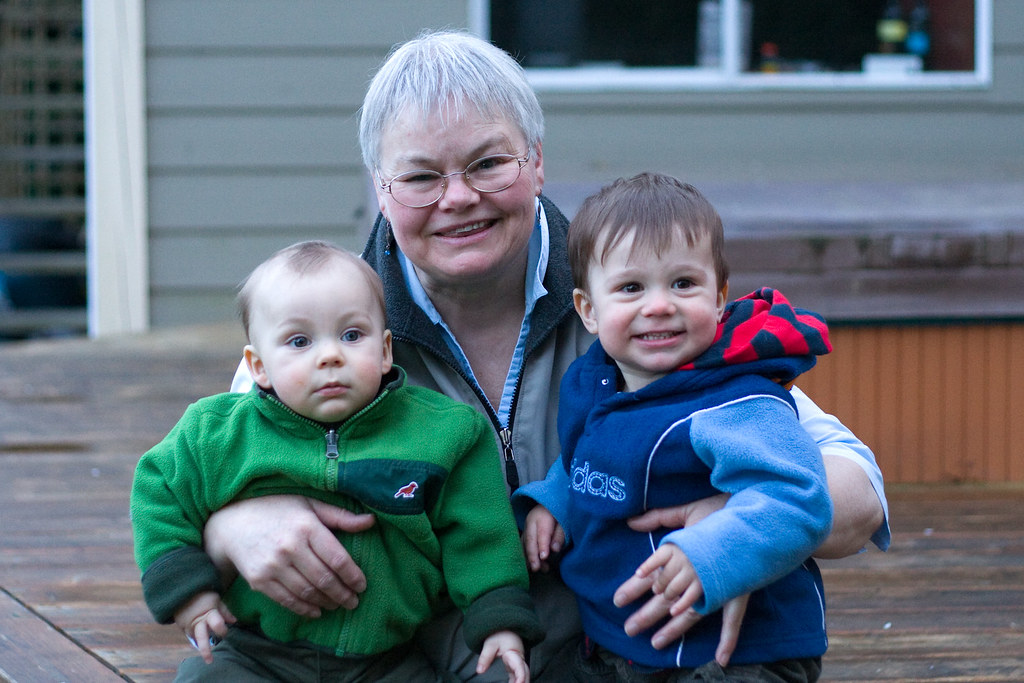 grandma and her boys
