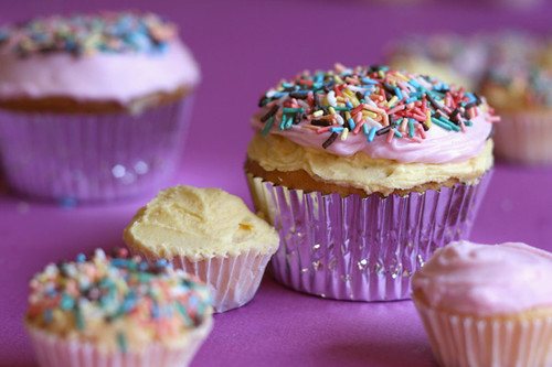 Double Buttercream with sprinkles 