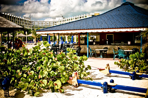 Outside Grille Starfish Resort Jamaica