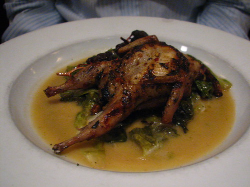 Prune, NYC, Grilled Quail with Raisins on the Vine