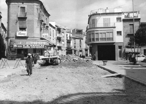 any 1966: arranjament de la plaça dels Turers