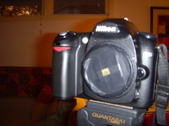 Nikon D50 with Pinhole Cap