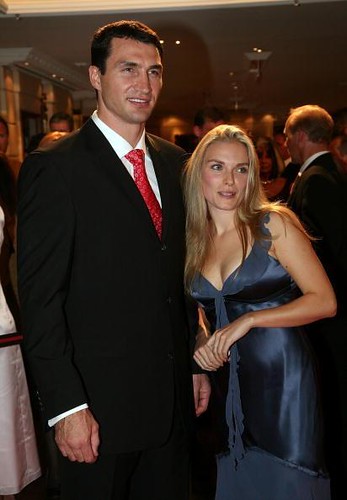 wladimir klitschko. Wladimir Klitschko and Tatjana