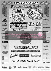 24 jan gme branded clearance sale malaysia 2008
