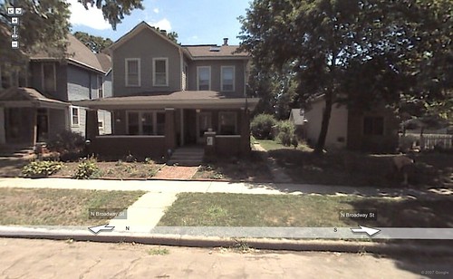 Look! There's Our House in Google Streetview