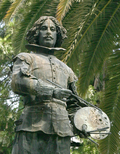 Monumento a Velázquez. Susillo. Plaza del Duque. Sevilla