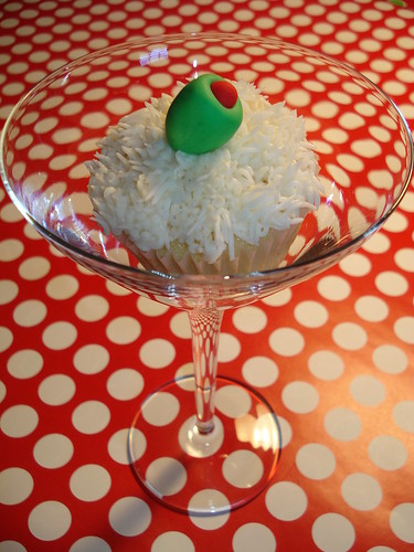 martini cupcake