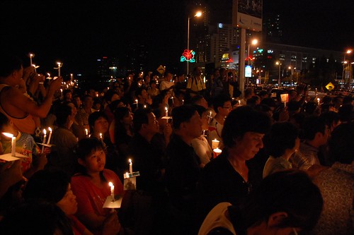 Teresa Kok candlelight vigil