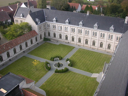 Westvleteren Abbey Aerial View
