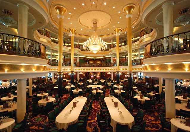 Royal Caribbean International ~ Liberty of the seas ~ Mediterranean Cruise 2011 ~ Dining Room