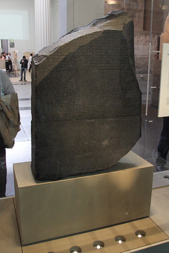 rosetta stone egyptian hieroglyphics. Rosetta Stone