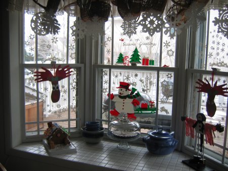 Bay Window at Christmas