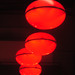 red lamps