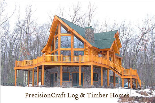  Exterior Design of PrecisionCraft Log Homes