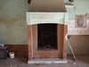 Original kitchen fireplace