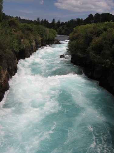 Huka Falls at Waikato River