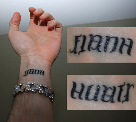 Tattoo Ambigrams