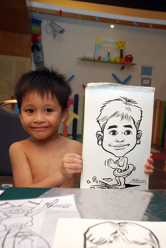 Caricature live sketching for Costa Sands Resort Pasir Ris Day 1 - 10