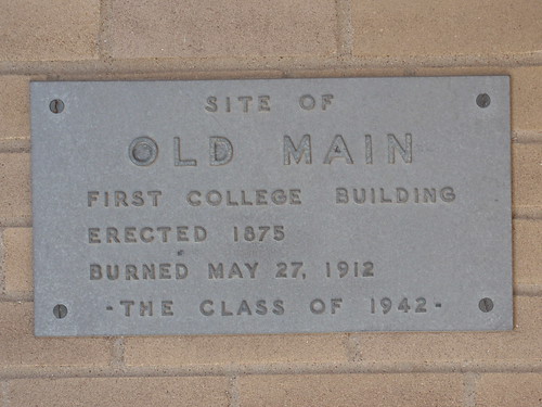 Old Main Sign