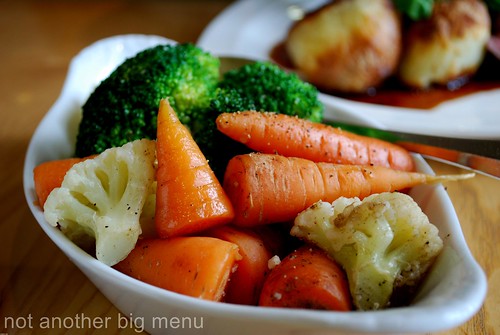 Bailbrook House Restaurant - Vegetables