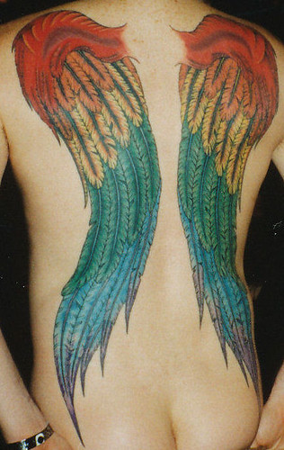  Back Tattoo - Wings 