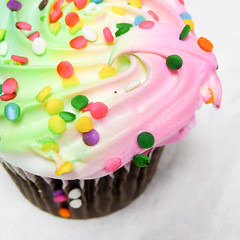 happiness is a colorful cupcake by bookgrl
