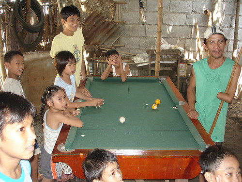 Common billiard place in the Philippines