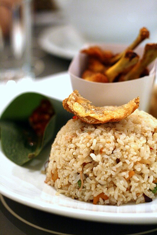 fried  kerabu rice