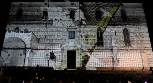 Italy, PERUGIA VIDEO MAPPING INSTALLATION by Philipp Geist + Music by Nocci  05/2011 on Vimeo by Philipp Geist | Videogeist