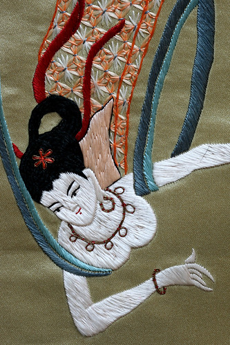 Embroidered detail