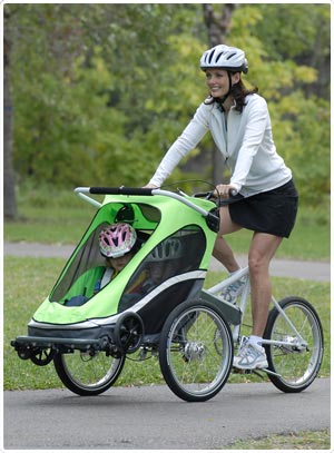 Zigo : Bicicleta para transportar a tus hijos. Remolque - Blog de los  Itxaspe