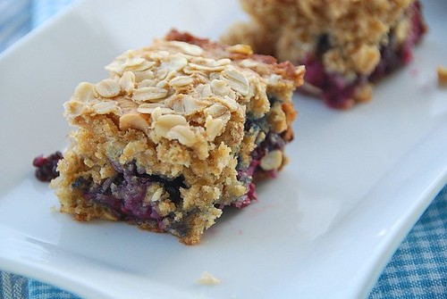 another piece of blackberry oatmeal cake