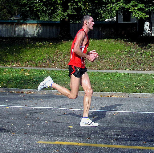 Twin Cities Marathon winner Mykola Antonenko, Ukraine