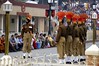 Indian BSF rangers at-ease