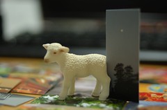 moo.com card with Schleich