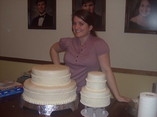 me with unfinished cake