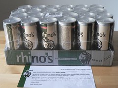 24 Dosen rhino's energy drink