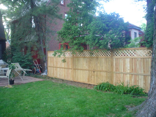 Fence from neighbors