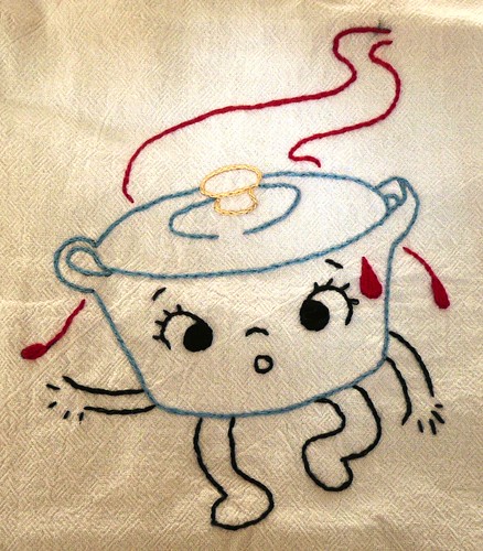 Saucepot Embroidery
