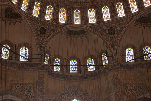 Interior of Blue Mosque ©  alexeyklyukin