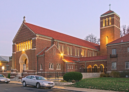 Our Lady of the Presentation Roman Catholic Church, in Overland, Missouri, USA - exterior.jpg