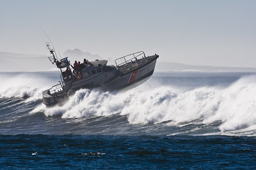 Coast Guard 47´ Motor Lifeboat in Morro Bay, CA 04 Dec 2007