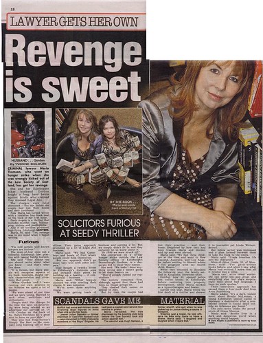 Revenge is Sweet - Gordon & Maria Thomson - The Sun November 23 2007
