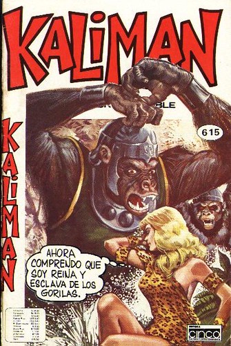 Portada Comics Kaliman El Hombre Increible Cinco 615