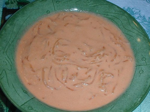 Tomato Soup with Kelp Noodles